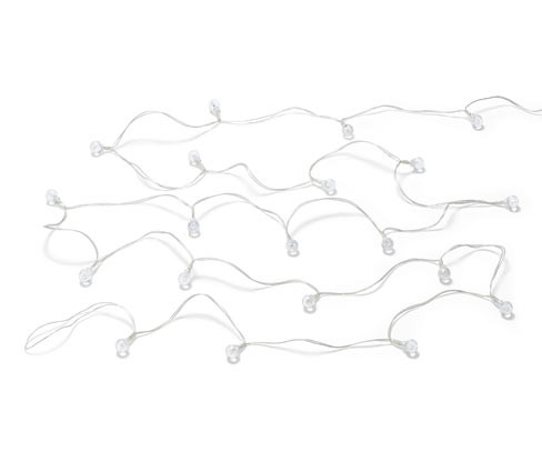 Tchibo - Solární světelný řetěz - barva: černá