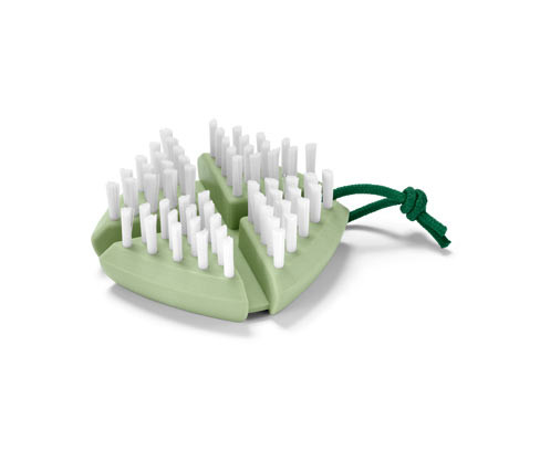 Tchibo - Flexibilní kartáč na zeleninu a ovoce - barva: bílá