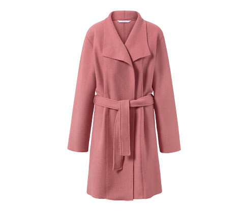 Tchibo - Hebký fleecový župan - pro ženy - vel. S 36/38 - barva: růžová