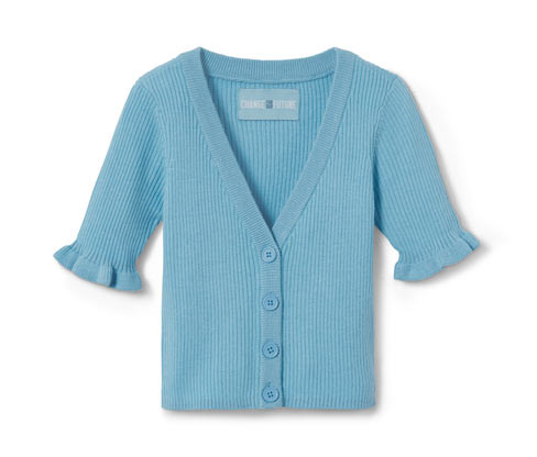 Tchibo - Pletený propínací svetr - pro dívky - vel. 122/128