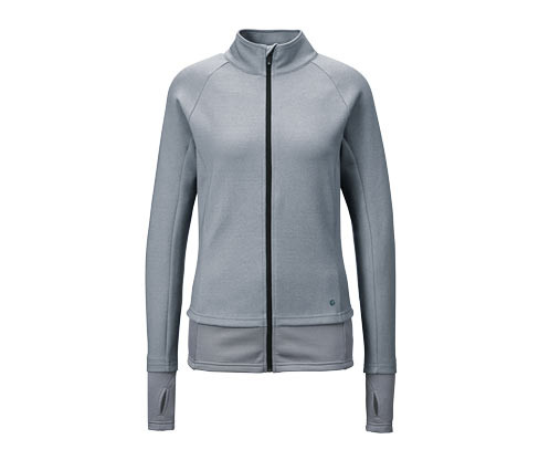 Tchibo - Sportovní bunda - pro ženy - vel. XS 32/34 - barva: šedá