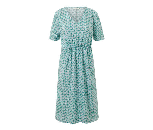 Tchibo - Šaty s potiskem - pro ženy - vel. 34 - barva: bílá/s potiskem