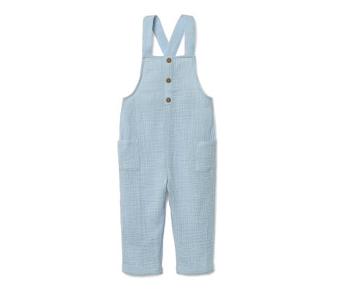 Tchibo - Kalhoty s laclem pro miminka - pro miminko - vel. 50/56 - barva: modrá