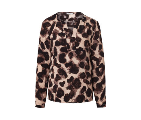 Tchibo - Halenka s potiskem - pro ženy - vel. 36 - barva: černá/s potiskem