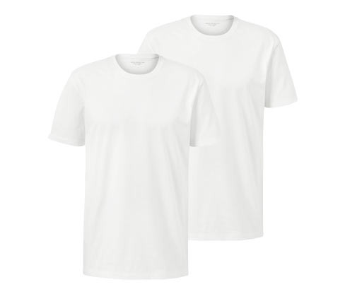 Tchibo - Trika - pro muže - vel. S 44/46 - barva: bílá