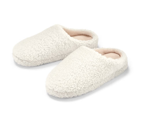 Tchibo - Pantofle - pro ženy - vel. 32-33 - barva: bílá