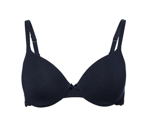 Tchibo - Podprsenka pod tričko - pro ženy - vel. 75A - barva: modrá