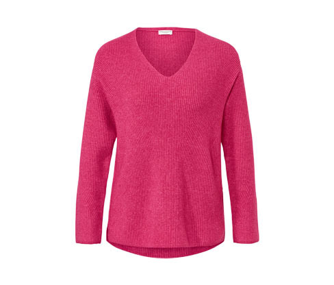 Tchibo - Svetr z hrubého úpletu - pro ženy - vel. S 36/38 - barva: červená