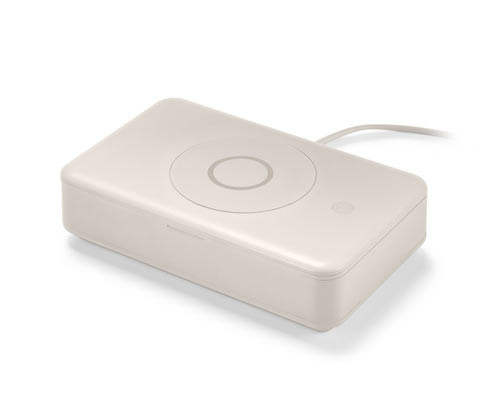 Tchibo - Dezinfekční box s UV zářením a bezdrátovým nabíjením - barva: šedá