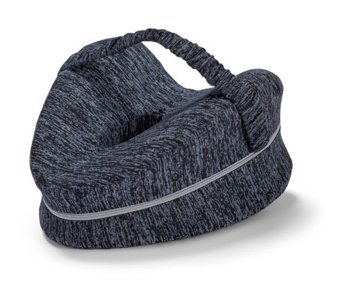 Tchibo - Ergonomický polštář mezi kolena pro spaní na boku - barva: modrá
