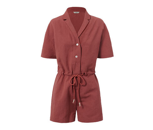 Tchibo - Krátký overal - pro ženy - vel. 36 - barva: hnědá