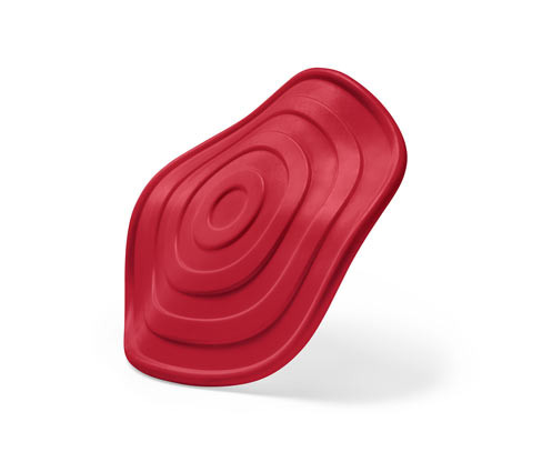 Tchibo - Létající talíř pro psy - barva: červená