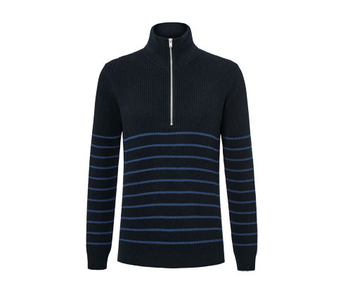 Tchibo - Svetr troyer - pro muže - vel. S 44/46 - barva: modrá/s proužky