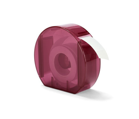 Tchibo - Zásobník na etikety - barva: červená