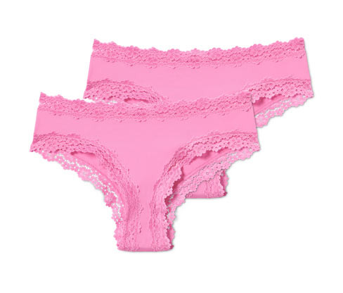Tchibo - Bokové kalhotky - pro ženy - vel. S 36/38 - barva: růžová
