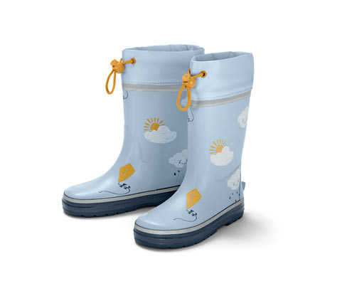 Tchibo - Dětské holínky - pro ženy - vel. 22-23 - barva: modrá