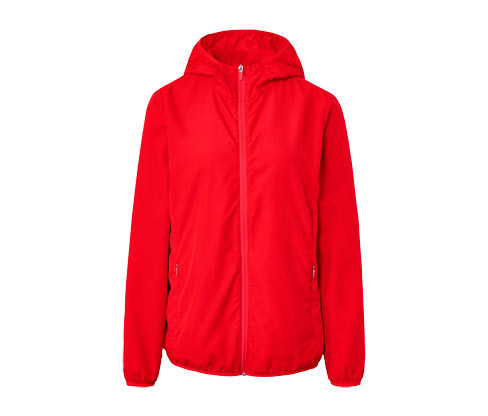 Tchibo - Lehká funkční bunda »pack me« - pro ženy - vel. XS 32/34 - barva: červená