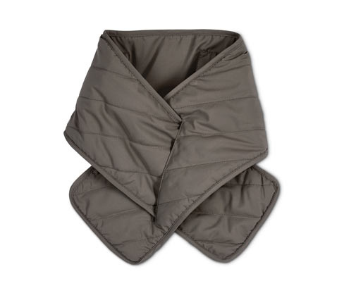 Tchibo - Prošívaná šála s hřejivými polštářky - barva: béžová