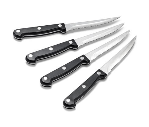 Tchibo - Steakové nože - barva: černá