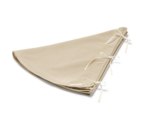 Tchibo - Deka pod vánoční stromeček - barva: béžová