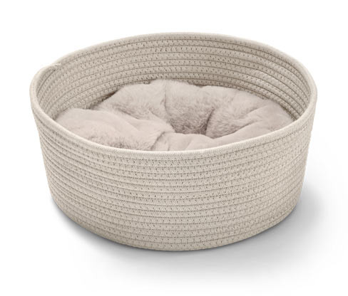 Tchibo - Pelíšek s polštářkem - barva: béžová