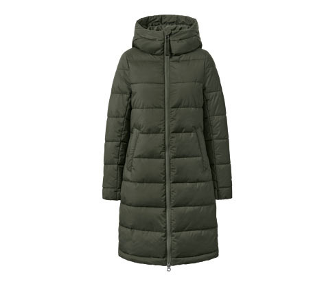 Tchibo - Prošívaný kabát - pro ženy - vel. XS 32/34 - barva: zelená