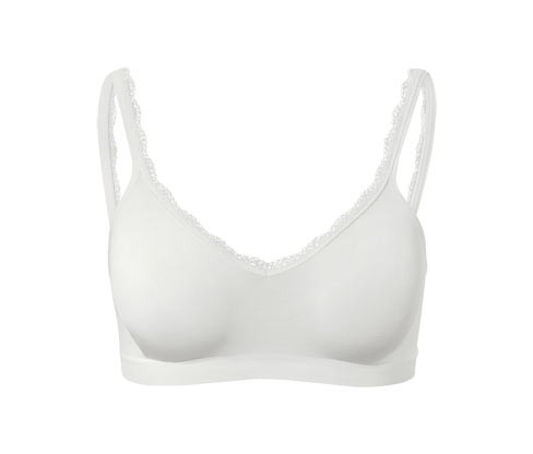 Tchibo - Bezešvá měkká podprsenka - barva: růžová