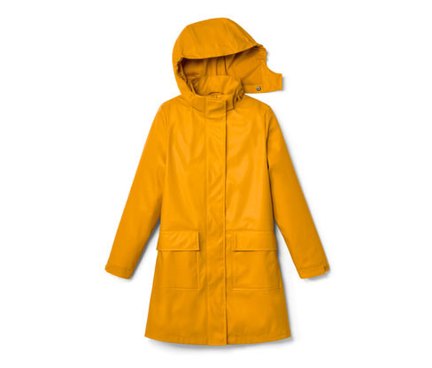 Tchibo - Dětská parka do deště »Friesennerz« - pro dívky - vel. 122/128 - barva: žlutá