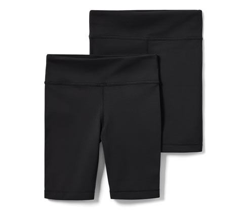 Tchibo - Dětské sportovní šortky - pro dívky - vel. 122/128 - barva: černá