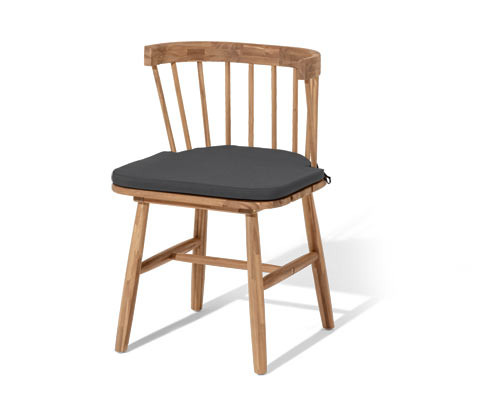 Tchibo - Jídelní židle se sedákem - barva: šedá