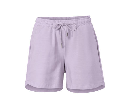 Tchibo - Teplákové šortky - pro ženy - vel. XS 32/34 - barva: fialová