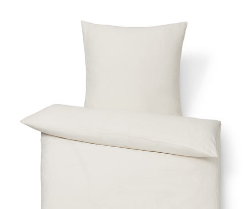 Tchibo - Lněné povlečení - barva: bílá