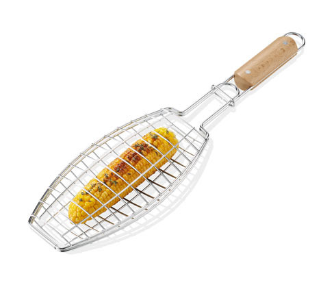 Tchibo - BBQ obracečka - barva: hnědá