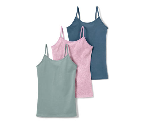 Tchibo - Dívčí tílka - pro dívky - vel. 122/128 - barva: modrá