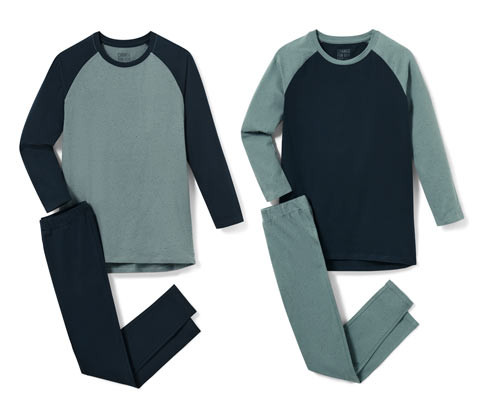 Tchibo - Dětská pyžama - pro dívky - vel. 122/128 - barva: modrá