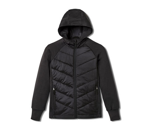 Tchibo - Dětská sportovní termobunda - pro ženy - vel. 122/128 - barva: černá