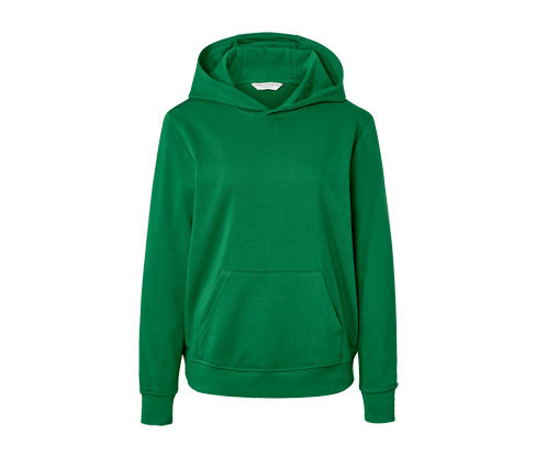 Tchibo - Mikina s kapucí - pro ženy - vel. S 36/38 - barva: zelená