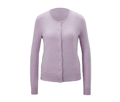 Tchibo - Svetřík z jemného úpletu - pro ženy - vel. S 36/38 - barva: růžová