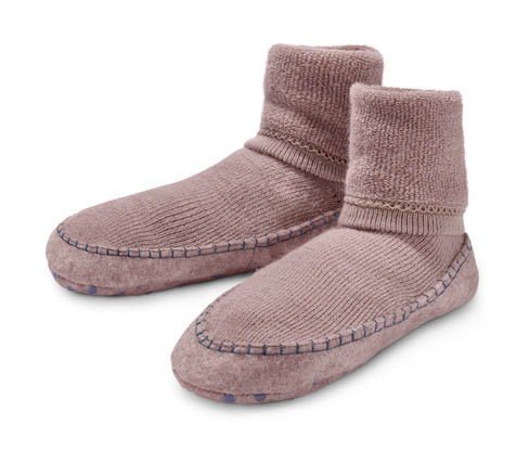 Tchibo - Ponožkové papuče - pro ženy - vel. 37-38 - barva: růžová