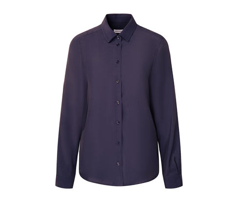 Tchibo - Halenka z viskózy Seidensticker - pro ženy - vel. 36 - barva: modrá