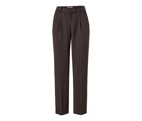 Tchibo - Tkané kalhoty - pro ženy - vel. 36 - barva: hnědá