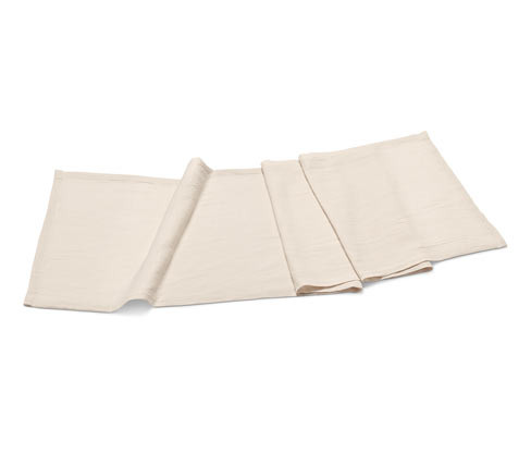 Tchibo - Mušelínový běhoun na stůl - barva: béžová