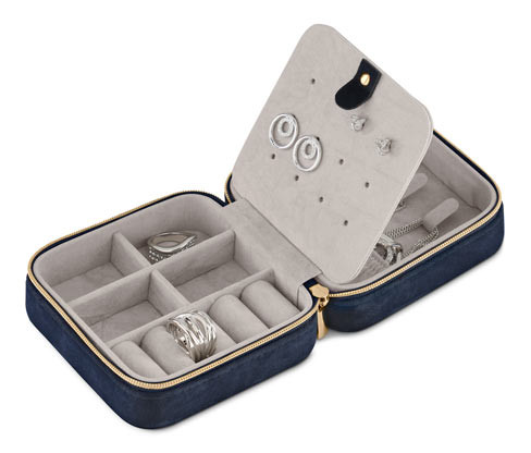 Tchibo - Malá šperkovnice - barva: modrá