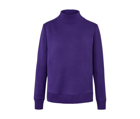 Tchibo - Svetr se stojáčkem - pro ženy - vel. S 36/38 - barva: fialová