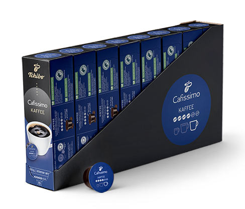 Cafissimo výrazná káva – 80 kapslí - Intenzita: 4/6