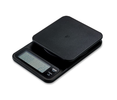 Tchibo - Váha na kávu s časovačem - barva: černá