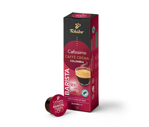 Tchibo - Caffè Crema Colombia – 10 kapslí   - Intenzita: 4/6