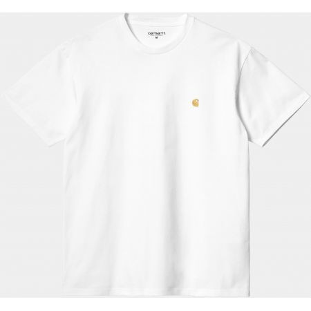Triko Carhartt Wip Chase S/S - Bílá - L