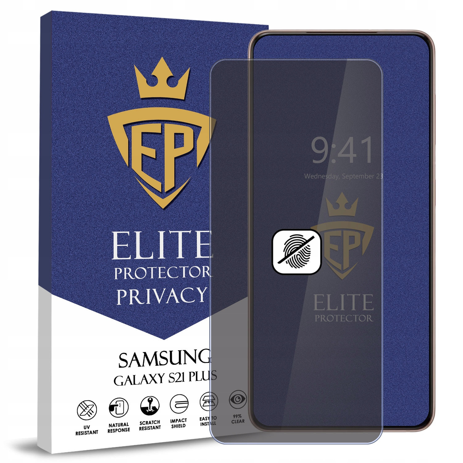 Fólie 5D Proti Špionáži Pro Samsung S21 Plus Matná MegaPack 4v1 Originál