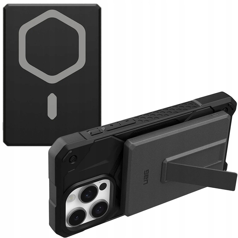 Powerbanka tenká, rychlá 20W s kabelem Usb-c, bezdrátová pro MagSafe, Uag